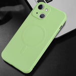 Liquid Silicone Full Coverage Magsafe Phone Case, For iPhone 14, For iPhone 14 Plus, For iPhone 14 Pro, For iPhone 14 Pro Max