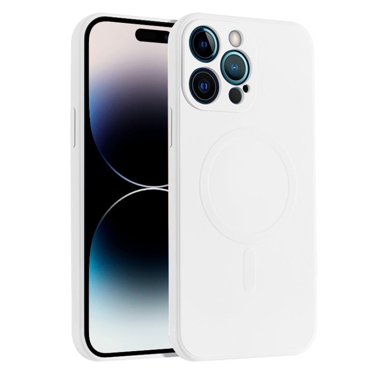 Liquid Silicone Full Coverage Magsafe Phone Case, For iPhone 14, For iPhone 14 Plus, For iPhone 14 Pro, For iPhone 14 Pro Max