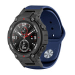 Silicone Reverse Buckle Watch Band, For Amazfit T-Rex / T-Rex Pro / Ares