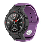 Silicone Reverse Buckle Watch Band, For Amazfit T-Rex / T-Rex Pro / Ares