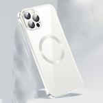 Frameless Glass CD MagSafe Case, For iPhone 14, For iPhone 14 Plus, For iPhone 14 Pro, For iPhone 14 Pro Max