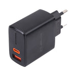 LZ-1130 PD 20W Type-C+QC 3.0 USB Fast Charger, 20W EU Plug, 20W US Plug