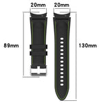Leather Texture Silicone Watch Band, For Samsung Galaxy Watch5 / Watch5 Pro /  Watch4
