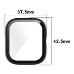 PC + Tempered Glass Integrated Protective Watch Case, For Amazfit Bip U / Bip U Pro / Pop / Pop Pro