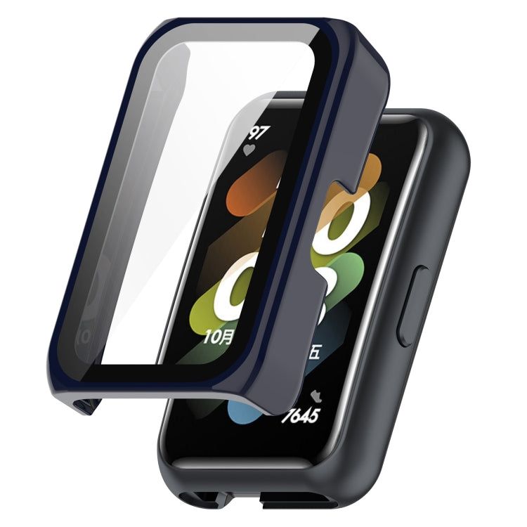 PC + Tempered Film Integrated Protective Watch Case, For Huawei Watch Fit Mini, For Xplora X5 Play Children Watch
