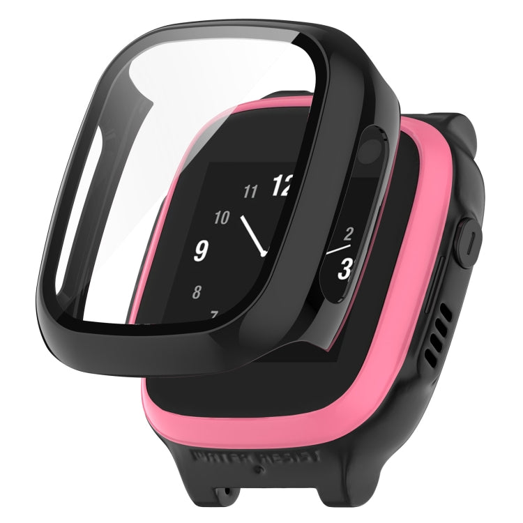 PC + Tempered Film Integrated Protective Watch Case, For Huawei Watch Fit Mini, For Xplora X5 Play Children Watch