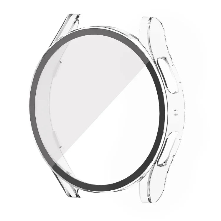 PC + Tempered Glass Integrated Protective Watch Case, For Samsung Galaxy Watch5 40mm, For Samsung Galaxy Watch5 44mm