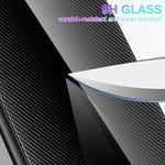 Texture Gradient Glass TPU Phone Case, For iPhone 8 Plus / 7 Plus