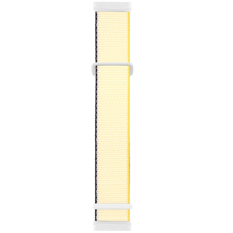 Nylon Rubber Buckle Watch Band, For Fitbit Versa 3