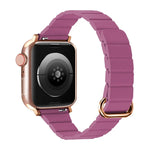 Reverse Buckle Magnetic Watch Band, For Apple Watch Series 8&7 45mm / SE 2&6&SE&5&4 44mm, For Apple Watch Series 8&7 41mm / SE 2&6&SE&5&4 40mm