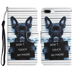 Colored Drawing Leather Phone Case, For iPhone 7 Plus / 8 Plus