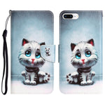 Colored Drawing Leather Phone Case, For iPhone 7 Plus / 8 Plus