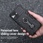 NILLKIN Shockproof CamShield Armor Protective Case, For iPhone 14, For iPhone 14 Pro, For iPhone 14 Plus, For iPhone 14 Pro Max