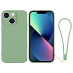 Silicone Phone Case with Wrist Strap, For iPhone 13 mini, For iPhone 13, For iPhone 13 Pro, For iPhone 13 Pro Max