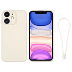 Silicone Phone Case with Wrist Strap, For iPhone 11, For iPhone 11 Pro, For iPhone 11 Pro Max