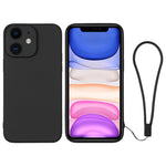 Silicone Phone Case with Wrist Strap, For iPhone 11, For iPhone 11 Pro, For iPhone 11 Pro Max