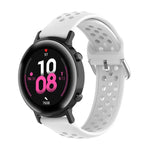 20mm Clasp Solid Color Sport Wrist Strap Watchband, For Huawei Watch GT2 42MM, For Galaxy Watch Active2 / Active