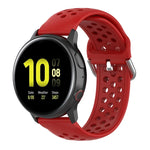 20mm Clasp Solid Color Sport Wrist Strap Watchband, For Huawei Watch GT2 42MM, For Galaxy Watch Active2 / Active