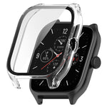 PC + Tempered Glass Integrated Protective Watch Case, For Amazfit GTS 4
