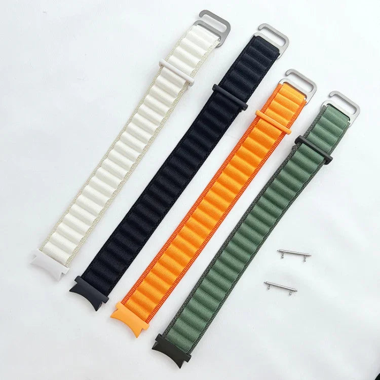 For Samsung Galaxy Watch5 / Watch5 Pro / Watch4 / Watch4 Classic Universal Nylon Loop Watch Band