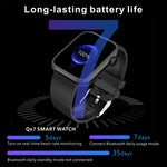 QX7 1.85 inch TFT Screen Smart Watch, Support Bluetooth Call / Hearth Monitoring / 100+ Sports Modes