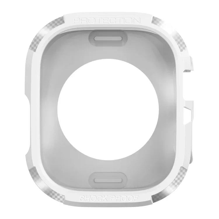 Carbon Fiber Shockproof Case For Apple Watch, Series 9 / 8 / 7 45mm