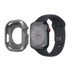 Carbon Fiber Shockproof Case For Apple Watch, Series 9 / 8 / 7 45mm