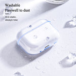 For AirPods Pro 2 Earphone Transparent TPU Protective Case, For AirPods Pro 2