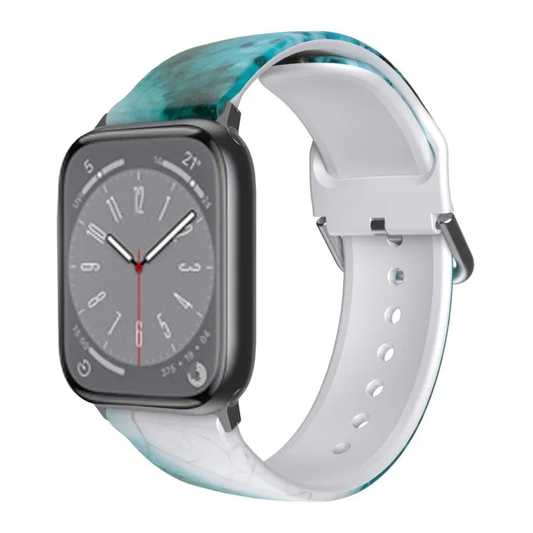 Breathable TPU Watch Band For Apple Watch, Series 8&7 41mm / SE 2&6&SE&5&4 40mm / 3&2&1 38mm