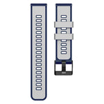 Plain Weave Two-color Silicone Watch Band, For Samsung Galaxy Watch 5 40mm / 44mm