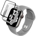 imak Silicone Watch Band PC Frame with Tempered Glass Film, For Apple Watch SE 2022 40mm