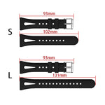 For Fitbit Versa 3 / 4 Water-drop Slim Silicone Watch Band, S, L