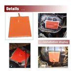15 x 20cm Car Engine Oil Pan Sump Tank Heater Pad, 15 x 20cm, US Plug, 15 x 20cm, EU Plug