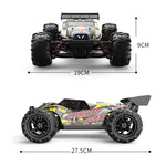 9307E 1:18 Full Scale Remote Control 4WD High Speed Car, 9307E(Black Yellow)