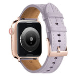 Fluted Leather Strap, For Apple Watch Ultra 49mm / Series 8&7 45mm / SE 2&6&SE&5&4 44mm / 3&2&1 42mm, For Apple Watch Ultra 49mm / Series 8&7 45mm /, For Apple Watch Series 8&7 41mm / SE 2&6&SE&5&4 40mm / 3&2&1 38mm