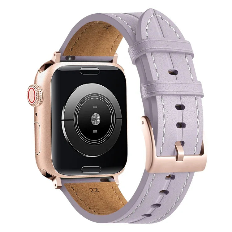 Fluted Leather Strap, For Apple Watch Ultra 49mm / Series 8&7 45mm / SE 2&6&SE&5&4 44mm / 3&2&1 42mm, For Apple Watch Ultra 49mm / Series 8&7 45mm /, For Apple Watch Series 8&7 41mm / SE 2&6&SE&5&4 40mm / 3&2&1 38mm