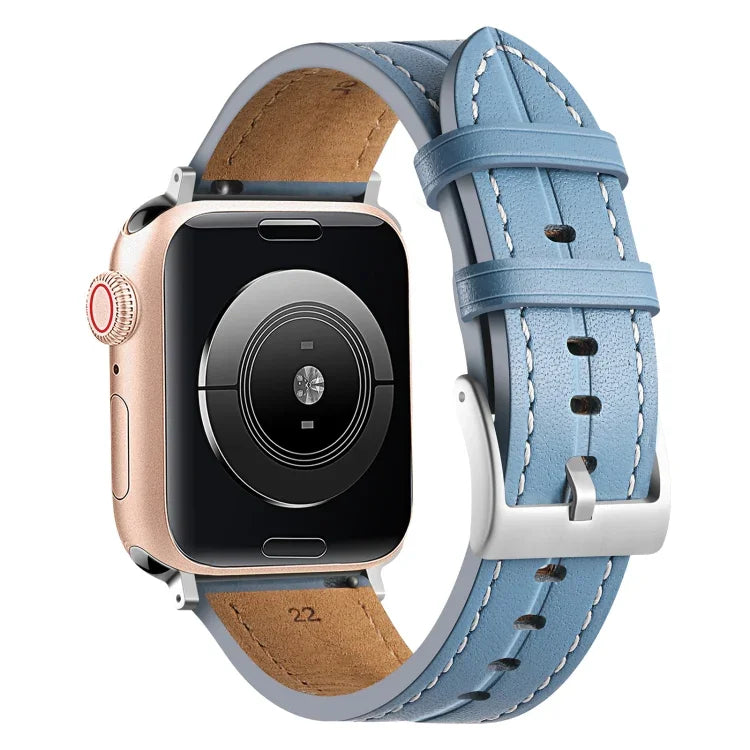 Fluted Leather Strap, For Apple Watch Ultra 49mm / Series 8&7 45mm / SE 2&6&SE&5&4 44mm / 3&2&1 42mm, For Apple Watch Ultra 49mm / Series 8&7 45mm /, For Apple Watch Series 8&7 41mm / SE 2&6&SE&5&4 40mm / 3&2&1 38mm