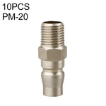 10pcs C-type Self-lock Pneumatic Quick Fitting Connector, PF-20, PH-20, PM-20, PP-20, SF-20, SH-20, SM-20, SP-20, PF-30, PH-30, PM-30, PP-30, SF-30, SH-30, SM-30, SP-30, PF-40, PH-40, PM-40, PP-40, SF-40, SH-40, SM-40, SP-40, SF+PF-20, SF+PF-30, SF+PF-...
