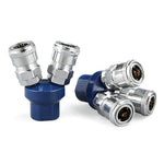 C-type Self-lock Pneumatic Components, Round Two Way, Round Two Way G1/2, Round Triplet, Round Triplet G1/2, Two Way, Triplet, 4-way, 5-way