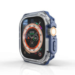Double Color Armor Shockproof Case For Apple Watch Ultra 3 / 2 / 1 49mm, For Apple Watch Ultra 3 / 2 / 1 49mm
