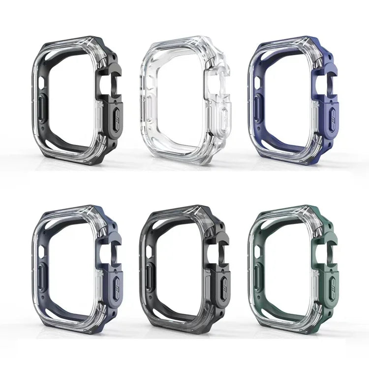 Double Color Armor Shockproof Case For Apple Watch Ultra 3 / 2 / 1 49mm, For Apple Watch Ultra 3 / 2 / 1 49mm