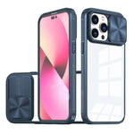 360 Full Body Sliding Camshield Phone Case, For iPhone 14 Pro, For iPhone 14 Pro Max