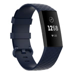 Color Buckle TPU Wrist Strap Watch Band for Fitbit Charge 4 / Charge 3 / Charge 3 SE, Size: S, Size: L
