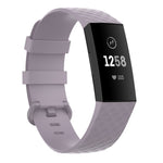 Color Buckle TPU Wrist Strap Watch Band for Fitbit Charge 4 / Charge 3 / Charge 3 SE, Size: S, Size: L
