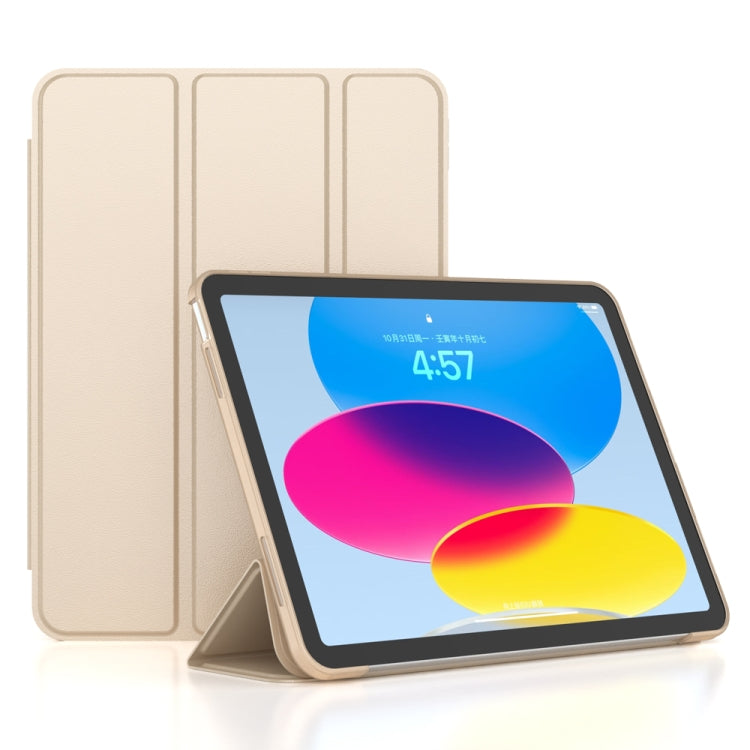 3-fold TPU Leather Smart Tablet Case, For iPad 10th Gen 10.9 2022
