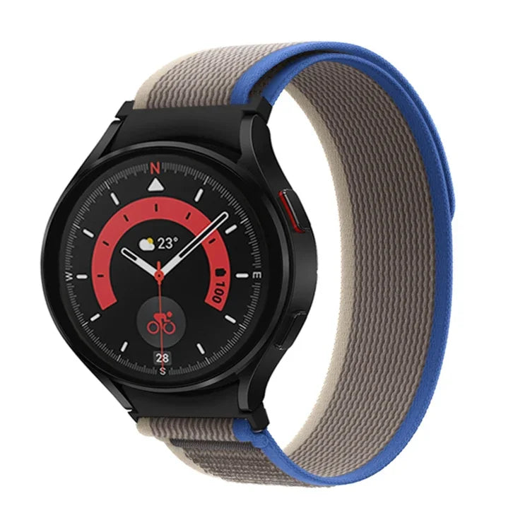 For Samsung Galaxy Watch 5 Pro / Watch4 Classic Loop Nylon Watch Band