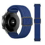 Adjustable Nylon Braided Elasticity Watch Band, For Garmin Fenix 7