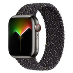 Nylon Single-turn Braided Watch Band For Apple Watch Series 8&7 41mm / SE 2&6&SE&5&4 40mm / 3&2&1 38mm, For Apple Watch Series 8&7 41mm,135mm, For Apple Watch Series 8&7 41mm, 135mm