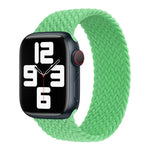 Nylon Single-turn Braided Watch Band For Apple Watch Series 8&7 41mm / SE 2&6&SE&5&4 40mm / 3&2&1 38mm, For Apple Watch Series 8&7 41mm,155mm, For Apple Watch Series 8&7 41mm, 155mm