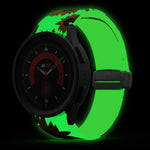 Magnetic Printed Silicone Watch Band, For Samsung Galaxy Watch5